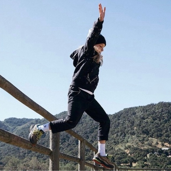 NWT Abercrombie Kids Black Dropped Crotch Skate Jeans 9/10 - Picture 3 of 16